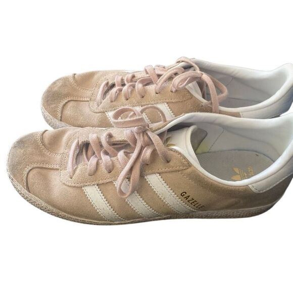 Adidas gazelle pink suede shoes size 7 see photos - Picture 3 of 8